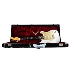 Fender Custom Shop Electric Guitars Fender Limited Edition 75th Anniversary Stratocaster® NOS, Rosewood Fingerboard, Diamond White Pearl