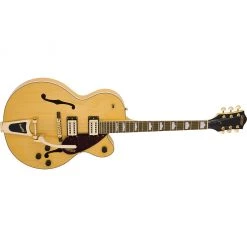 Electric Guitars Gretsch - G2410TG Streamliner™ Hollow Body Single-Cut With Bigsby® And Gold Hardware - Laurel Fingerboard - Village Amber