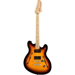 Squier Affinity Starcaster - 3 Tone Sunburst - Maple Fretboard Electric Guitars