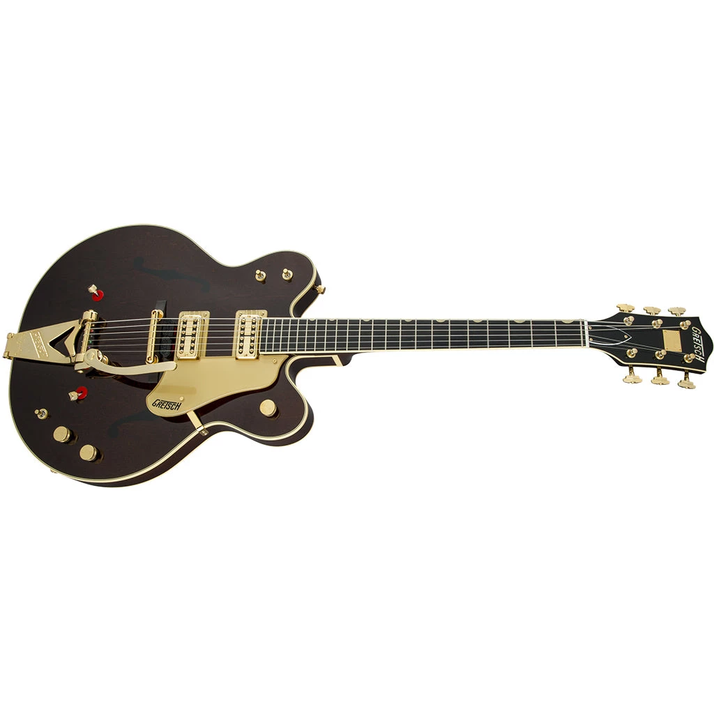 Gretsch - G6122T-62 Vintage Select Edition '62 Chet Atkins® Country Gentleman® - Ebony - Walnut Stain Electric Guitars