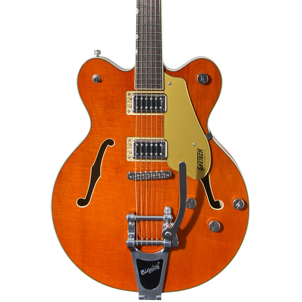 Gretsch - G5622T Electromatic Center Block Double-Cut With Bigsby - Orange Stain Electric Guitars