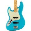Fender - American Professional II Jazz Bass® Left-Hand - Maple Fingerboard - Miami Blue