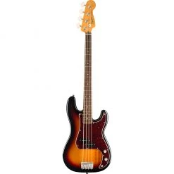 Bass Guitars Squier Classic Vibe 60's Precision Bass - 3 Tone Sunburst - Laurel