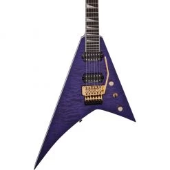 Electric Guitars Jackson - Pro Series Rhoads RR24Q - Transparent Purple - Ebony Fingerboard