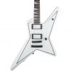 Electric Guitars Jackson - X Series Signature Gus G. Star - Rosewood Fingerboard - Satin White With Black Pinstripes