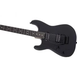 Charvel - Pro-Mod San Dimas® Style 1 HH FR E Sassafras LH - Ebony Fingerboard - Satin Black Electric Guitars