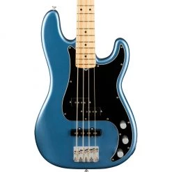 Fender American Performer Precision Bass - Satin Lake Placid Blue - Maple Bass Guitars