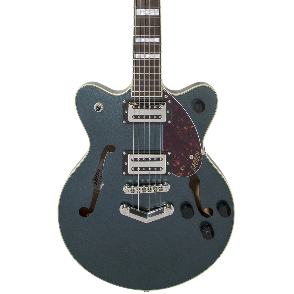 Gretsch - G2655 Streamliner Center Block Jr. With V-Stoptail - Gunmetal - Laurel Fingerboard