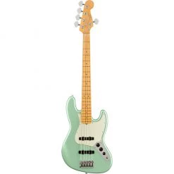 Fender - American Professional II Jazz Bass® V - Maple Fingerboard - Mystic Surf Green Bass Guitars