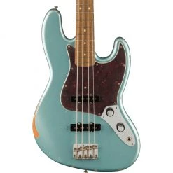 Fender - 60th Anniversary Road Worn '60s Jazz Bass® - Pau Ferro Fingerboard - Firemist Silver