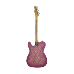 Electric Guitars Fender Custom Shop - Limited Edition Dual P90 Pink Paisley Telecaster - Relic