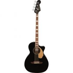 Fender Kingman Acoustic Bass - Black - Walnut Bass Guitars