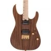 Charvel - Pro-Mod DK24 HH HT M Mahogany With Figured Walnut - Maple Fingerboard - Natural