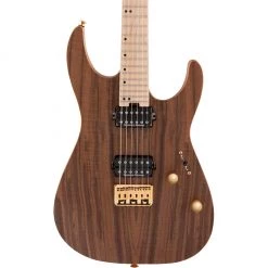 Charvel - Pro-Mod DK24 HH HT M Mahogany With Figured Walnut - Maple Fingerboard - Natural