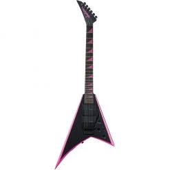 Jackson RRX24 Rhoads - Black With Pink Bevals Electric Guitars