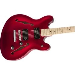 Squier - Affinity Starcaster - Candy Apple Red - Maple Fingerboard Electric Guitars