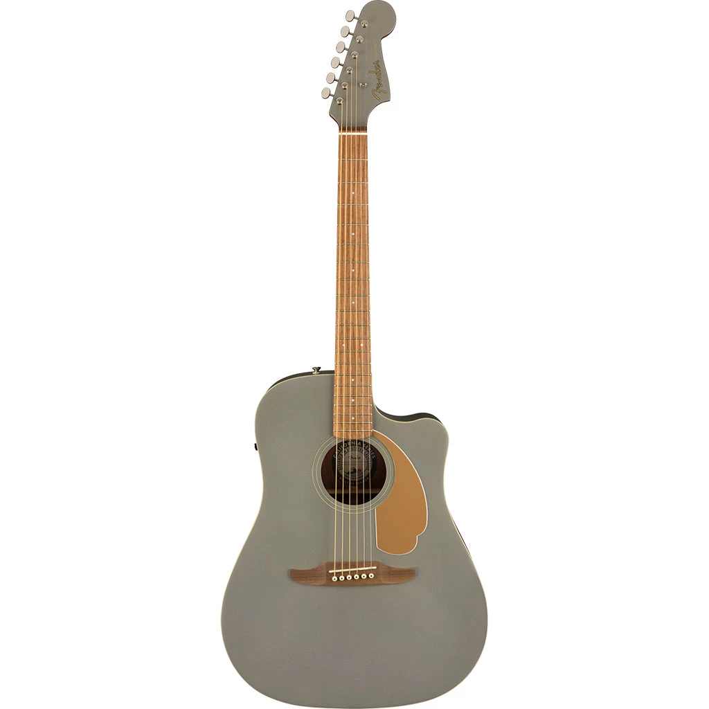 Acoustic Guitars Fender - Redondo Player - Slate Satin - Walnut Fingerboard