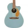 Fender - Newporter Player - Ice Blue Satin - Walnut Fingerboard Acoustic Guitars