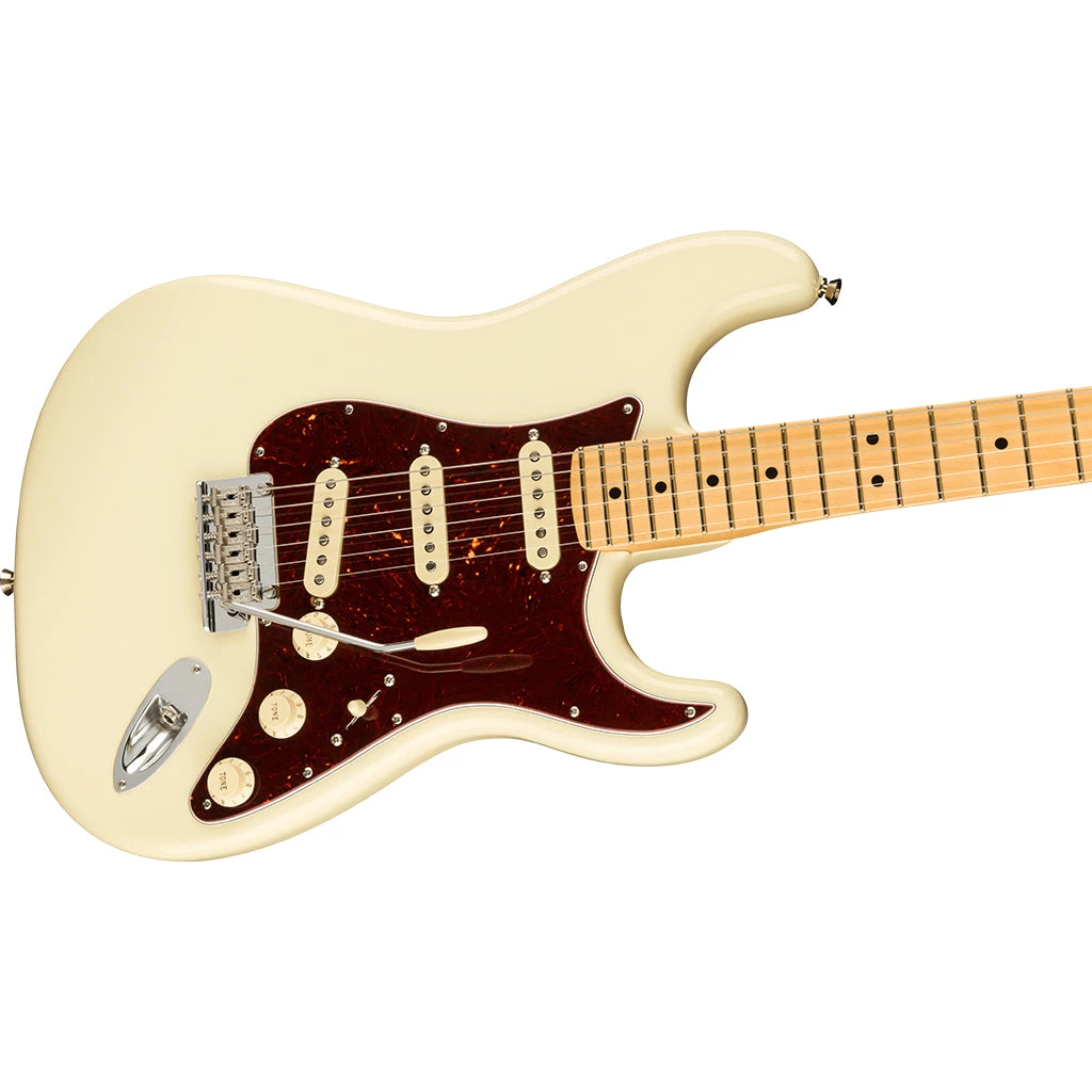 Electric Guitars Fender - American Professional II Stratocaster® - Maple Fingerboard - Olympic White