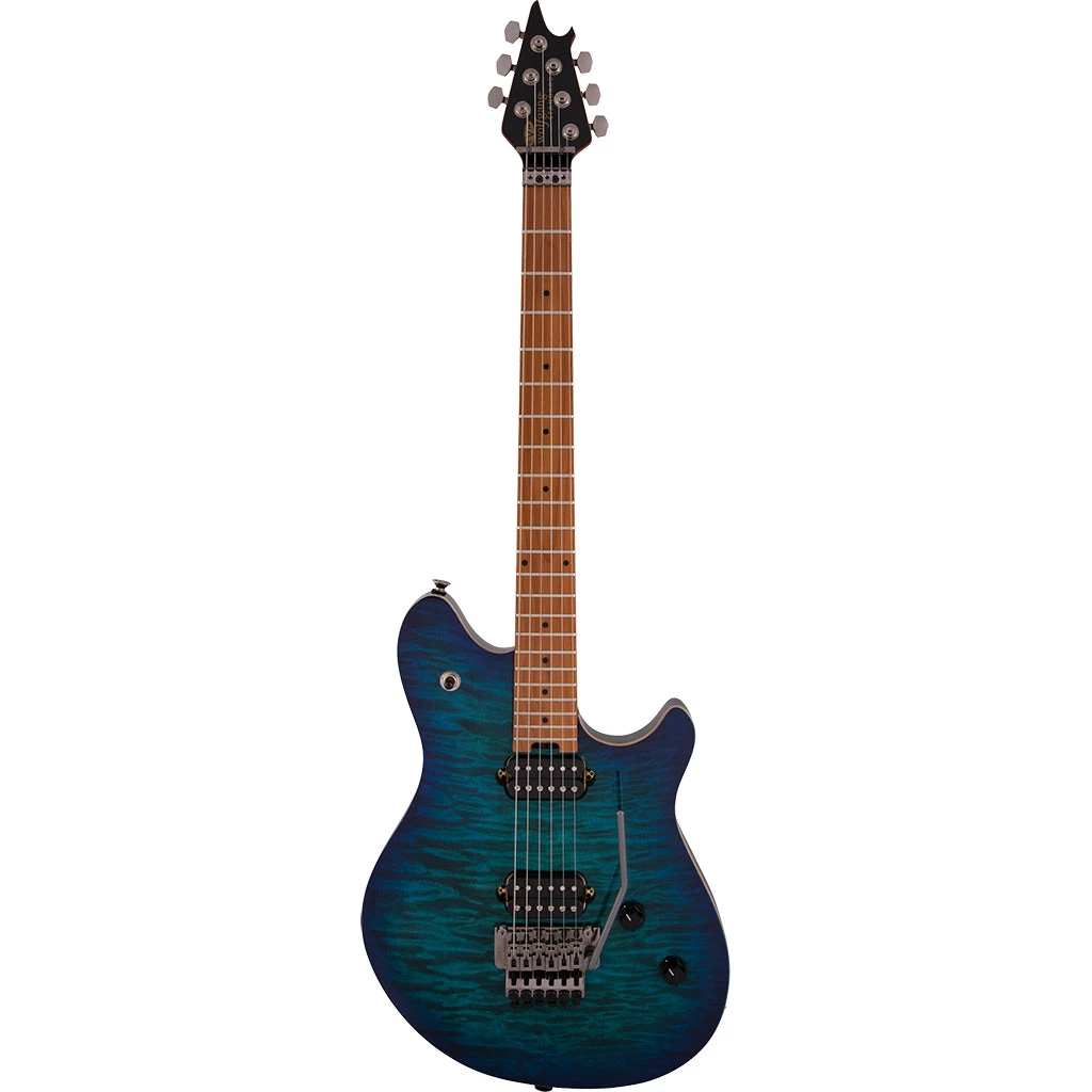 Electric Guitars EVH Wolfgang Standard Quilt Maple - Baked Maple Fretboard - Chlorine Burst