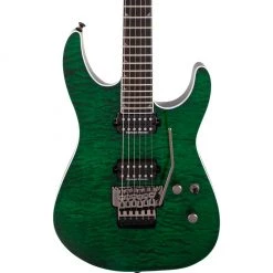 Jackson - Pro Series Soloist SL2Q MAH - Transparent Green - Ebony Fretboard Electric Guitars