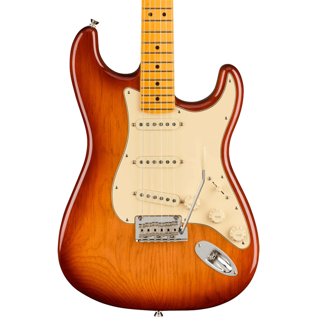 Fender - American Professional II Stratocaster® - Maple Fingerboard - Sienna Sunburst Electric Guitars