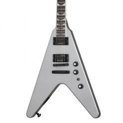 Electric Guitars Gibson - Dave Mustaine Flying V EXP - Silver Metallic