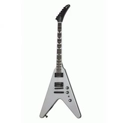 Electric Guitars Gibson - Dave Mustaine Flying V EXP - Silver Metallic