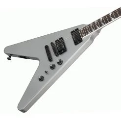 Electric Guitars Gibson - Dave Mustaine Flying V EXP - Silver Metallic