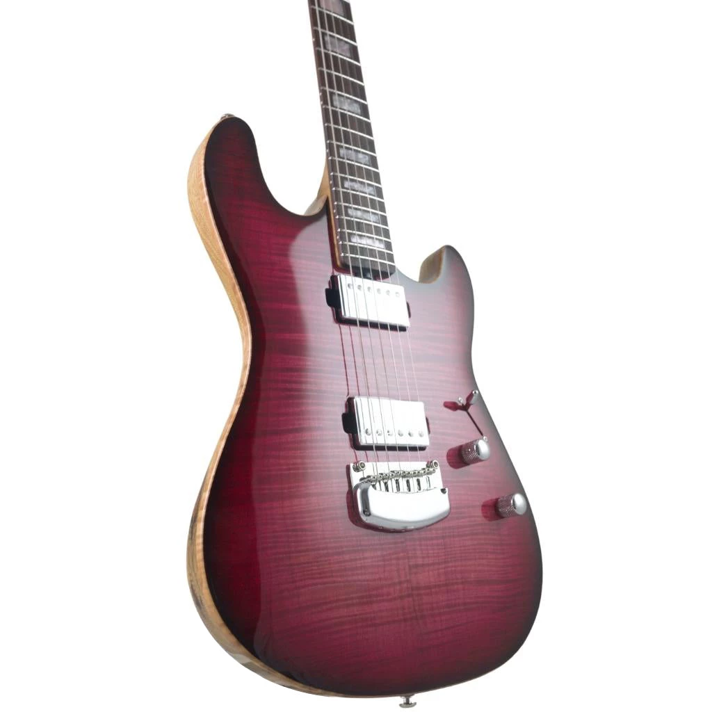 Electric Guitars Ernie Ball Music Man Ball Family Reserve - Sabre - Half Baked