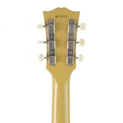 Electric Guitars Gibson Custom Shop - 1958 Les Paul Junior Double-Cut DC Re-issue VOS - TV Yellow