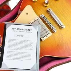 Gibson Custom Shop Electric Guitars Gibson 60th Anniversary 1960 Les Paul Standard V2 VOS - Orange Lemon Fade