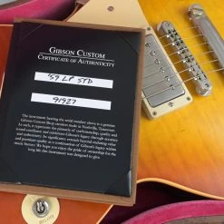 Gibson Custom Shop -'59 Les Paul Standard Reissue - VOS Washed Cherry Sunburst Electric Guitars