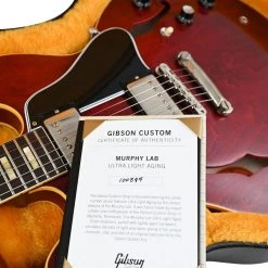 Gibson Custom Shop Gibson Murphy Lab 1964 ES-335 - Ultra Light Aged - 60's Cherry