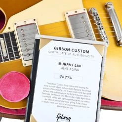 Gibson Custom Shop Gibson Murphy Lab 1958 Les Paul Standard - Light Aged - Lemon Burst