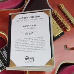 Gibson Custom Shop - Murphy Lab'59 ES-355 - Light Aged Watermelon Red Electric Guitars