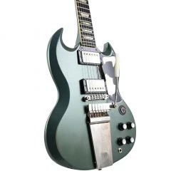 Gibson Custom Shop Electric Guitars Gibson Murphy Lab 1964 SG Standard Maestro - Light Aged - Pelham Blue