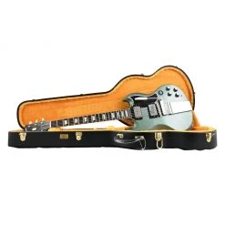 Gibson Custom Shop Electric Guitars Gibson Murphy Lab 1964 SG Standard Maestro - Light Aged - Pelham Blue