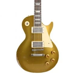 Gibson Custom Shop Electric Guitars Gibson Murphy Lab 1957 Les Paul Standard - Ultra Heavy Aged - Goldtop