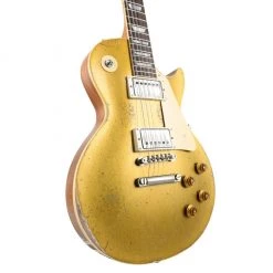 Gibson Custom Shop Electric Guitars Gibson Murphy Lab 1957 Les Paul Standard - Ultra Heavy Aged - Goldtop