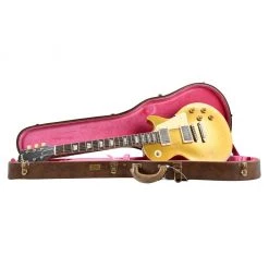 Gibson Custom Shop Electric Guitars Gibson Murphy Lab 1957 Les Paul Standard - Ultra Heavy Aged - Goldtop