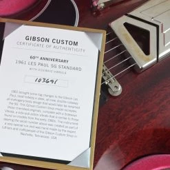 Gibson Custom Shop - 60th Anniversary 1961 SG Les Paul Standard - Cherry Red