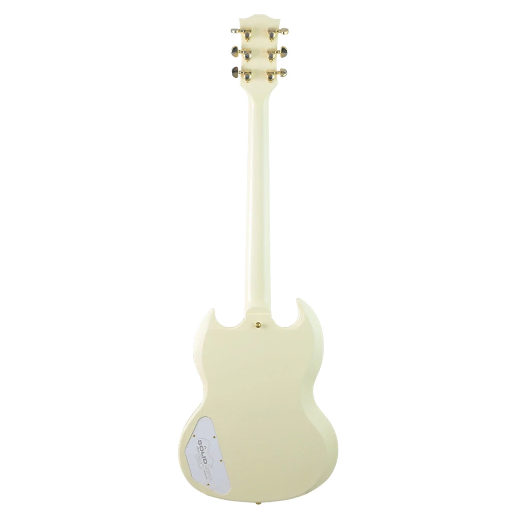 Electric Guitars Gibson Custom Shop - 60th Anniversary 1961 Les Paul SG Custom W/Sideways Vibrola - Polaris White