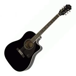 Epiphone J45EC Studio Ebony Acoustic Guitars