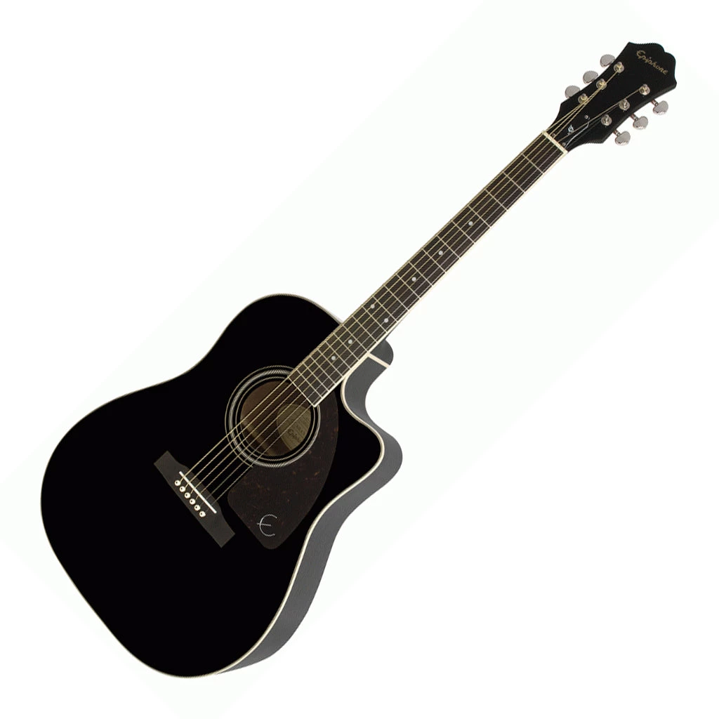 Epiphone J45EC Studio Ebony Acoustic Guitars