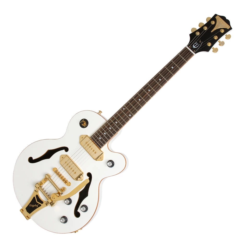 Electric Guitars Epiphone Limited Edition Wildkat Royale - Pearl White