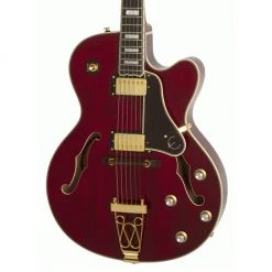 Electric Guitars Epiphone "Joe Pass" EMPEROR-II PRO Wine Red