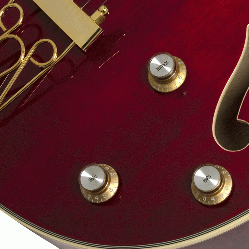 Electric Guitars Epiphone "Joe Pass" EMPEROR-II PRO Wine Red