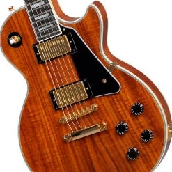Epiphone - Les Paul Custom - Koa Natural Electric Guitars