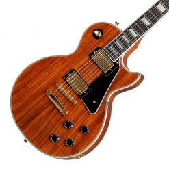 Epiphone - Les Paul Custom - Koa Natural Electric Guitars